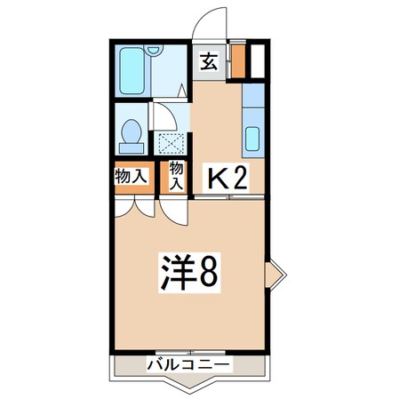 郡山駅 バス18分  名倉下車：停歩2分 2階の物件間取画像